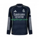 Real Madrid Fodboldtrøjer Udebanesæt 2025/26 Langærmet Real Madrid Fodboldtrøjer Udebanesæt 2025/26 Langærmet